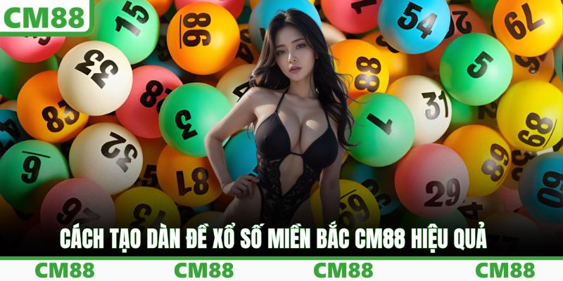 Cách tạo dàn đề xổ số miền Bắc CM88 hiệu quả